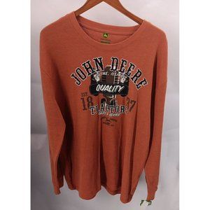 John Deere Tractors Long Sleeve Moline Illinois Large T-Shirt Long Sleeve New